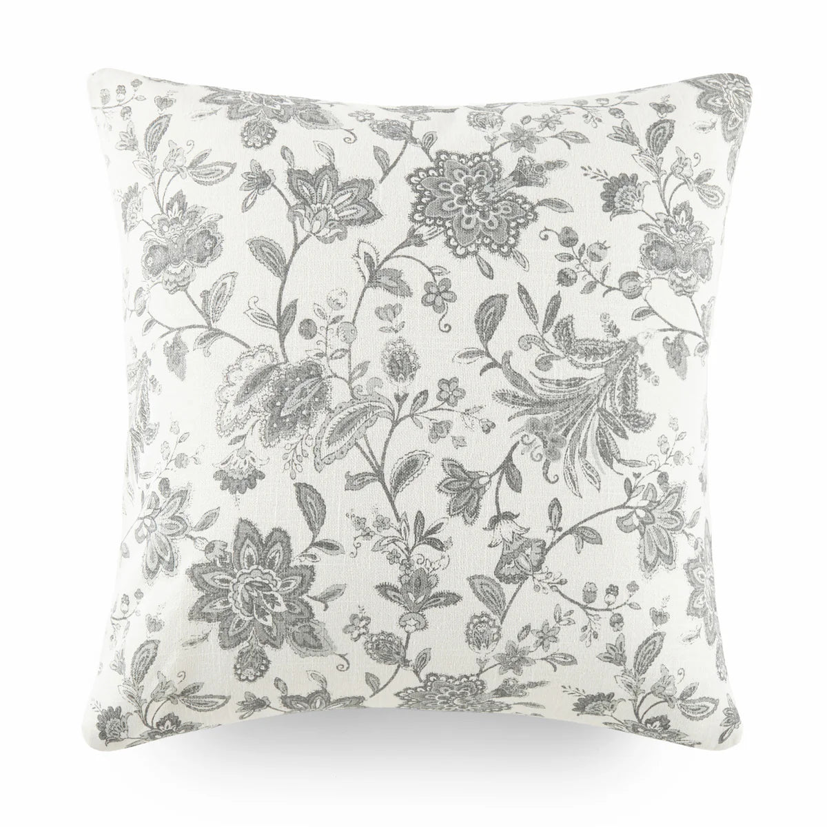 Jacobean Elegant Cotton Decor Throw Pillow Cover