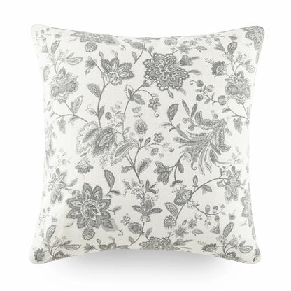 Jacobean Elegant Cotton Decor Throw Pillow Cover