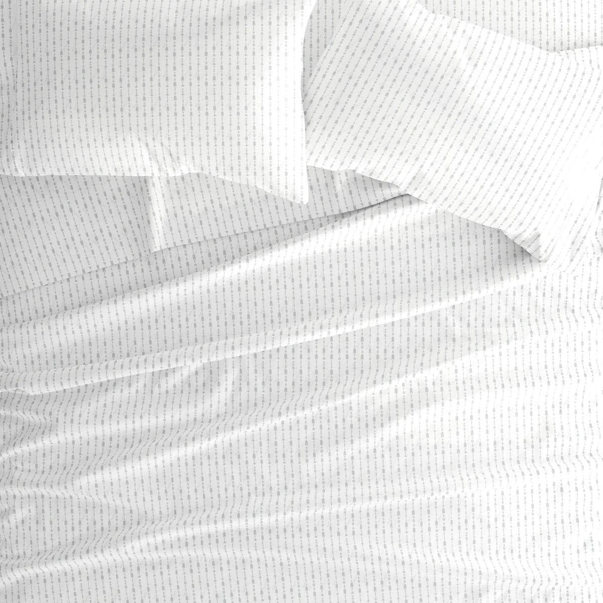 Beaded Arrows 4-Piece Patterned Sheet Set