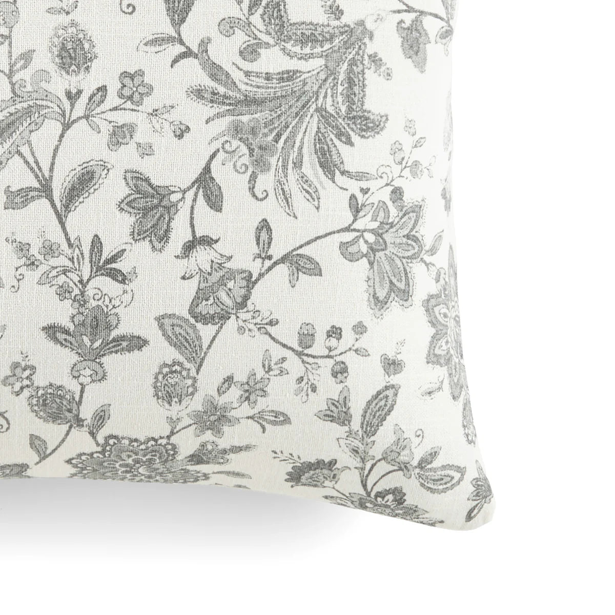 Jacobean Elegant Cotton Decor Throw Pillow Cover