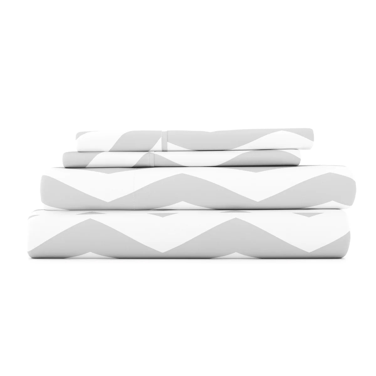 Arrow 4-Piece Patterned Sheet Set