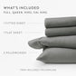 4-Piece 100% Cotton Flannel Sheet Set