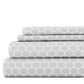 Honeycomb 4-Piece Patterned Sheet Set