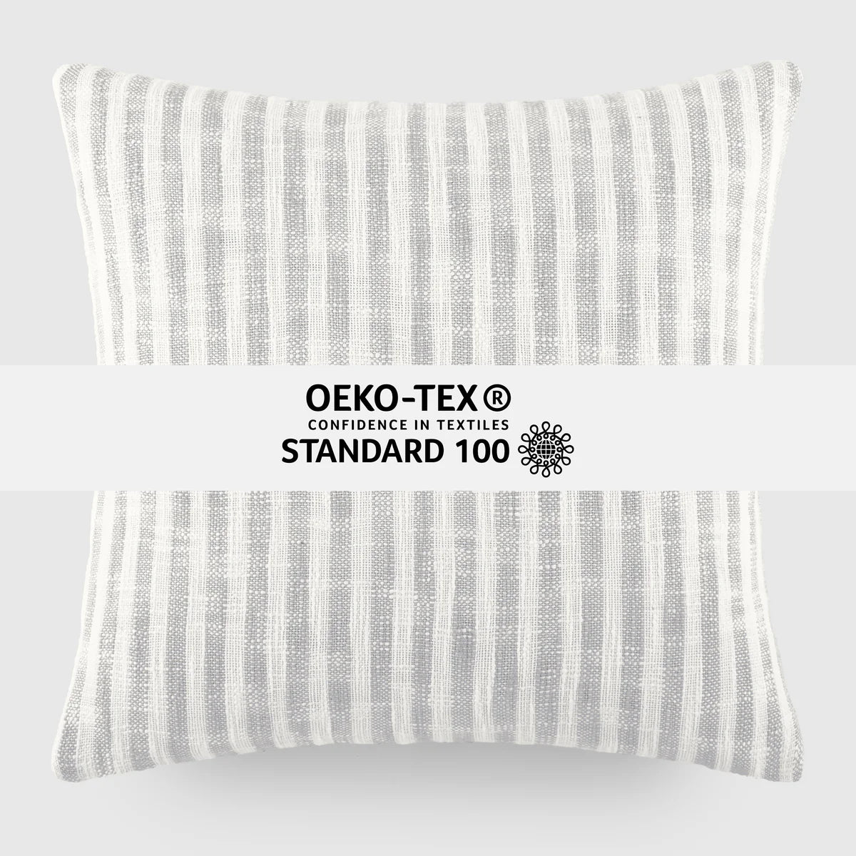Bengal Stripe Yarn-Dyed Cotton Decor Throw Pillow Cover