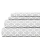 Quatrefoil 4-Piece Patterned Sheet Set
