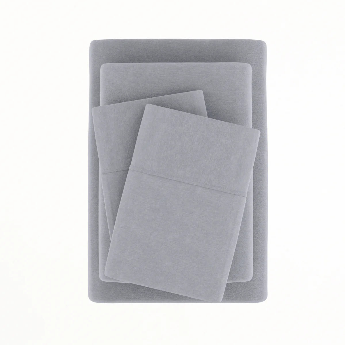 Breathable 4-Piece Linen Bamboo Blend Sheet Set