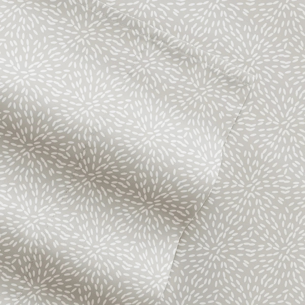 Modern Circles 4-Piece Patterned Sheet Set