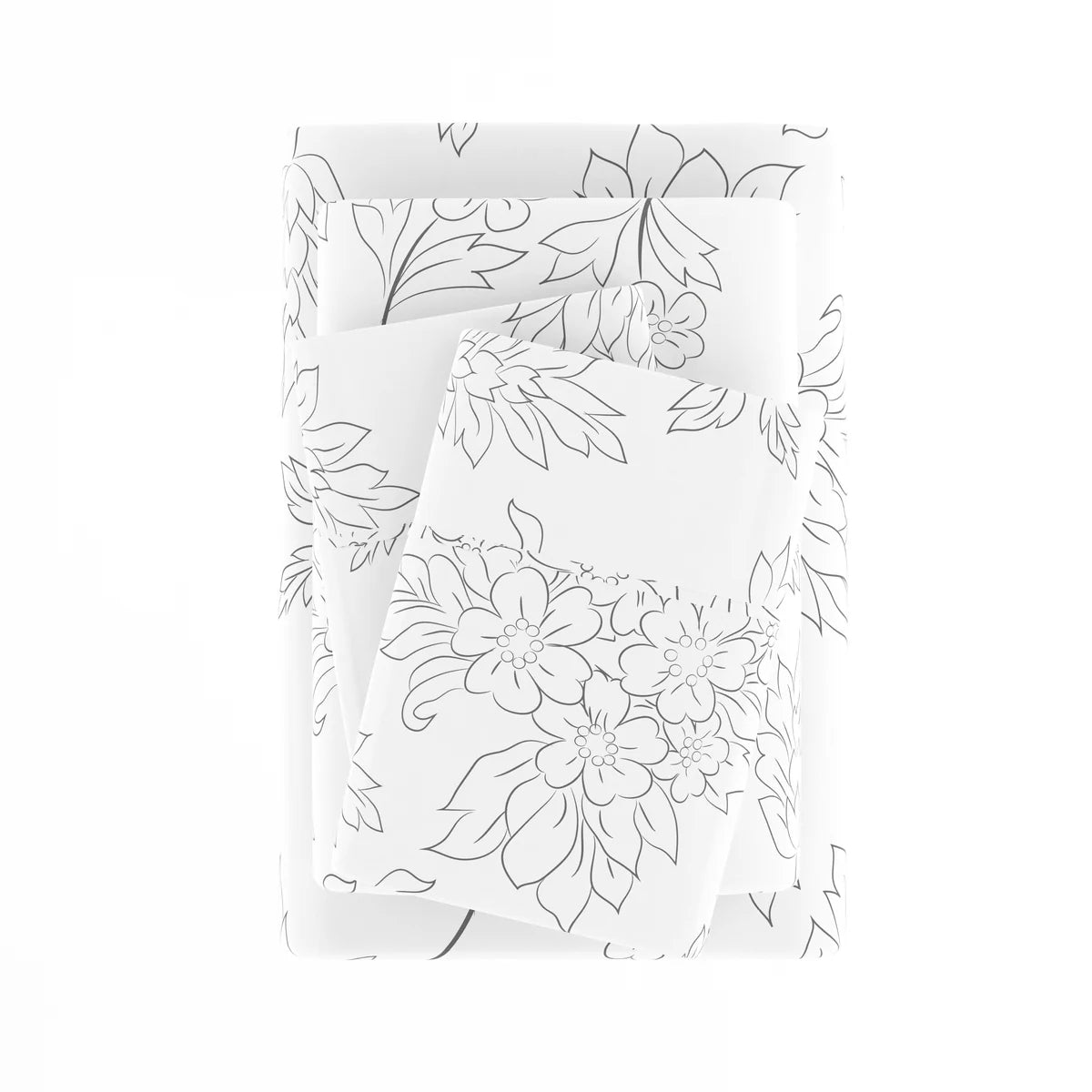Vines 4-Piece Patterned Sheet Set