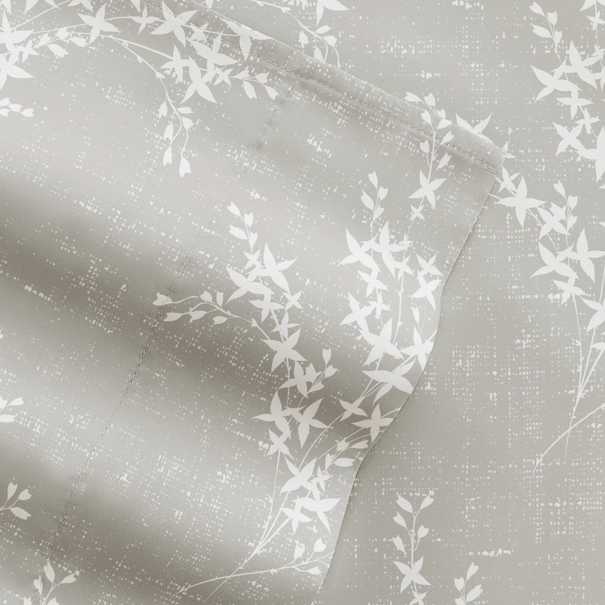 Distressed Willow 4-Piece Patterned Sheet Set