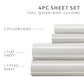 Distressed Awning Stripe 4-Piece Patterned Sheet Set