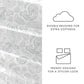 Coarse Paisley 4-Piece Patterned Sheet Set