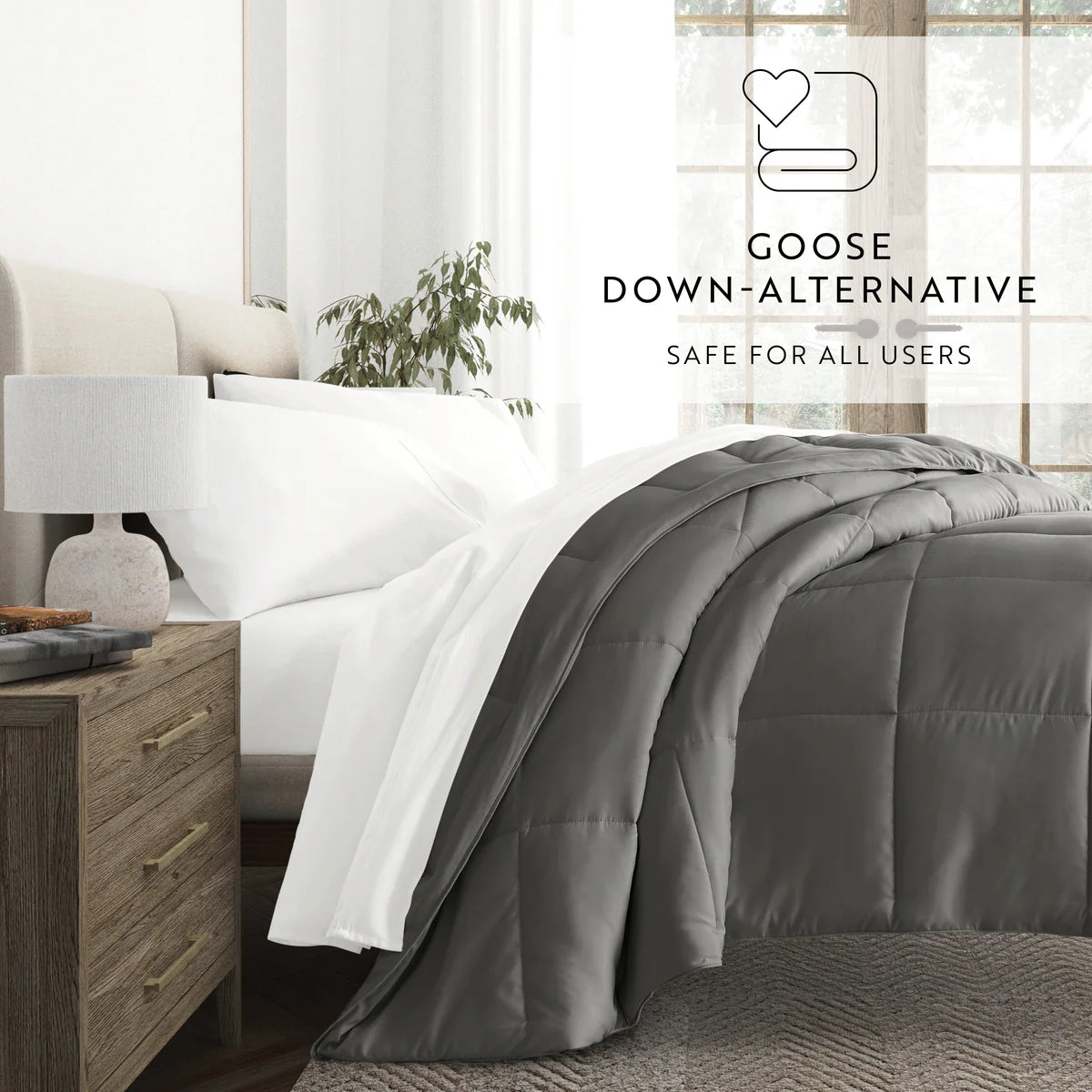 Lightweight All Season Down-Alternative Comforter