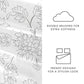 Vines 4-Piece Patterned Sheet Set