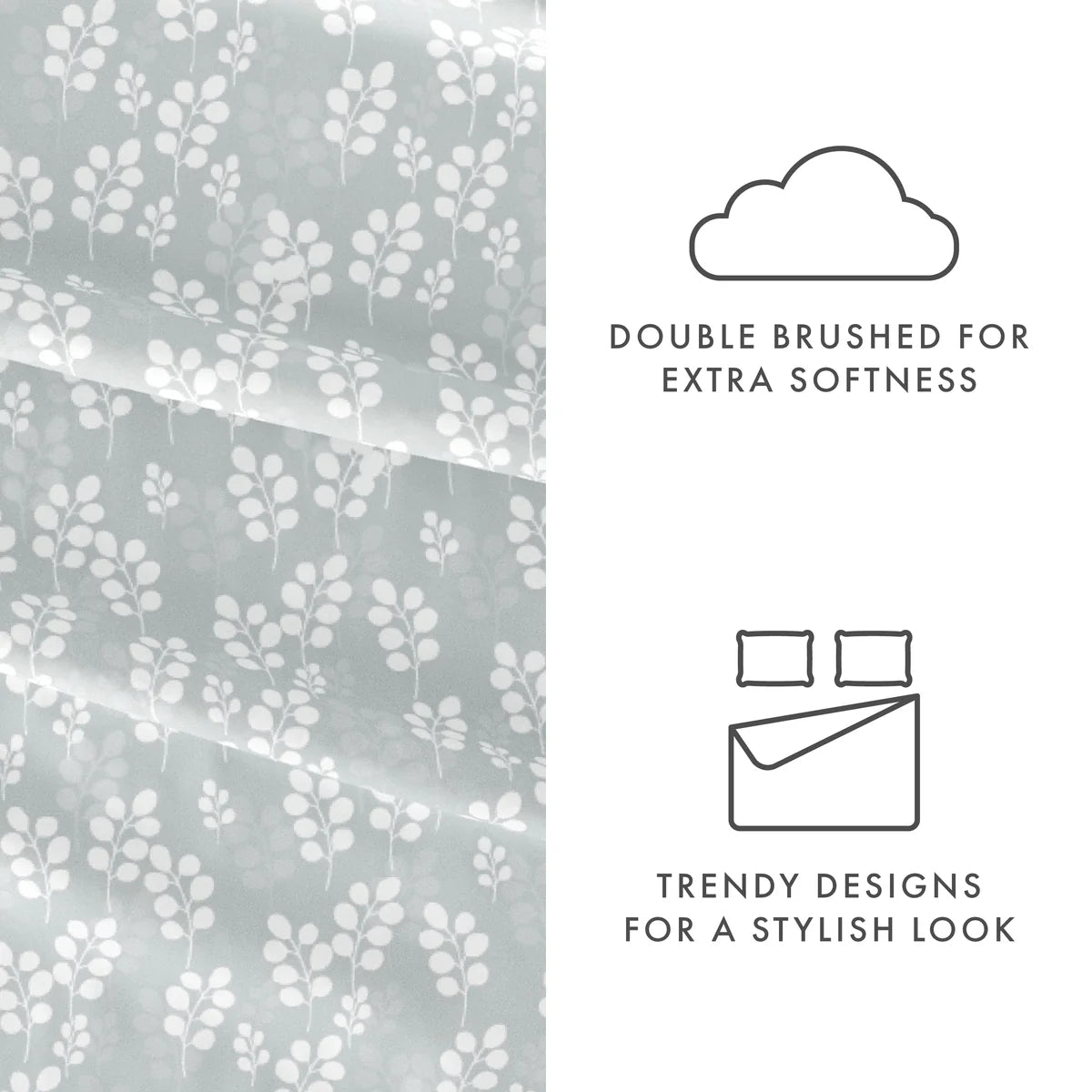 Wheatfield 4-Piece Patterned Sheet Set