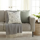 Jacobean Elegant Cotton Decor Throw Pillow Cover