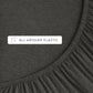 4-Piece 100% Cotton Jersey Knit Sheet Set