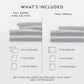 4-Piece 100% Cotton Long Staple Sheet Set