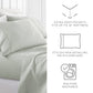Modern Circles 4-Piece Patterned Sheet Set