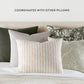 Willow Elegant Cotton Decor Throw Pillow Cover