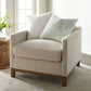 Willow Elegant Cotton Decor Throw Pillow Cover