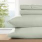4-Piece 100% Cotton Percale Sheet Set