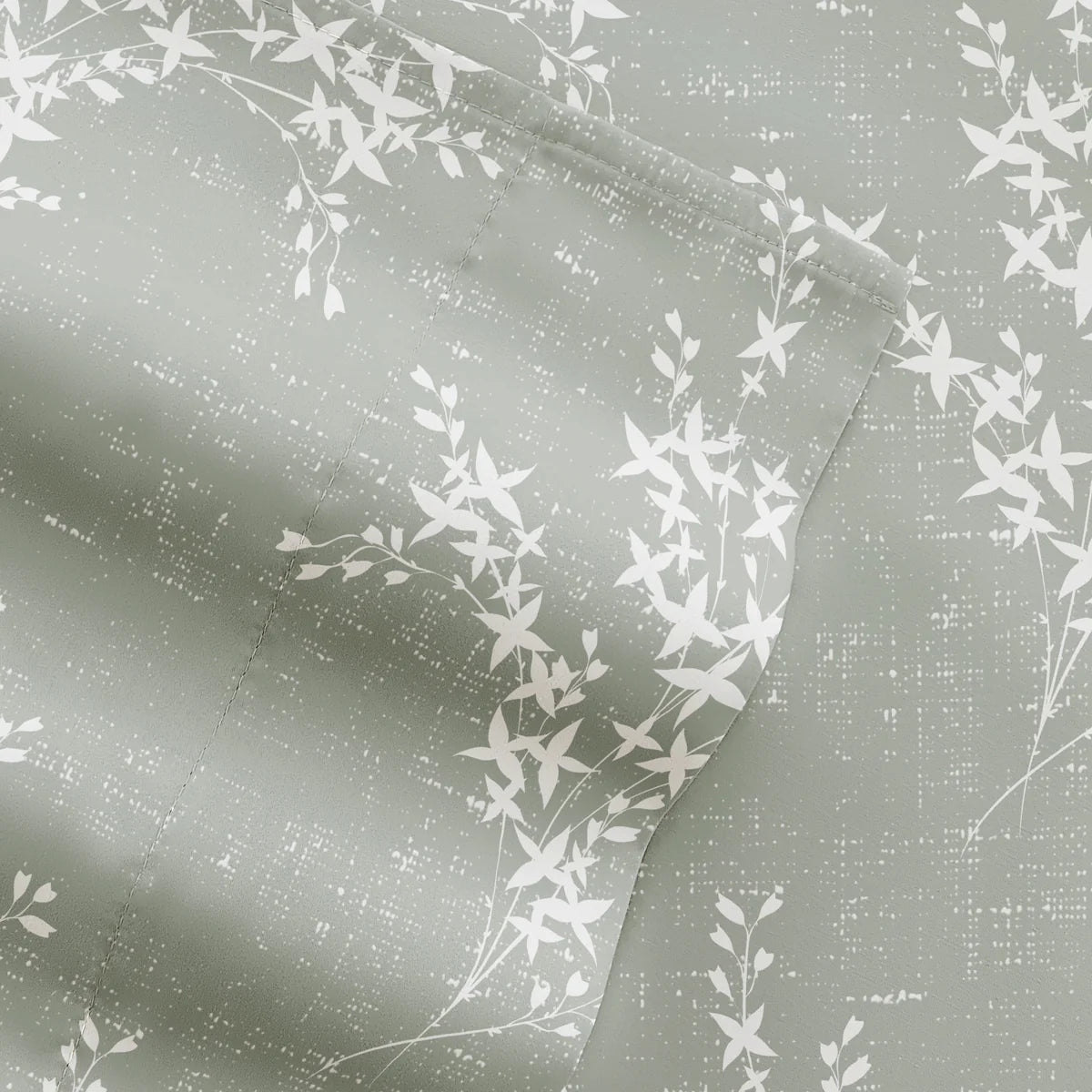 Distressed Willow 4-Piece Patterned Sheet Set