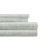 Dashed Lines 4-Piece Patterned Sheet Set