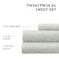 Modern Circles 4-Piece Patterned Sheet Set