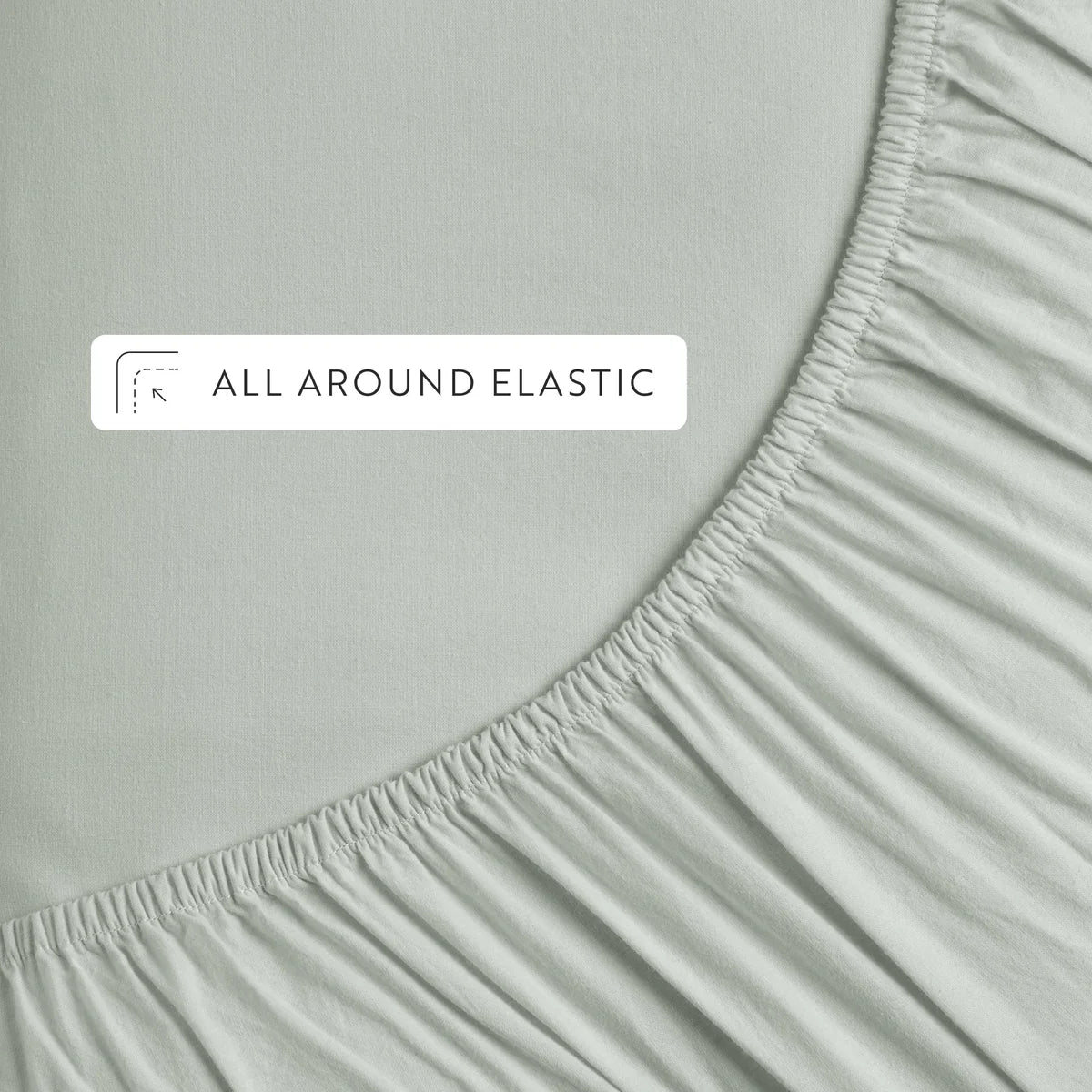 4-Piece 100% Cotton Percale Sheet Set