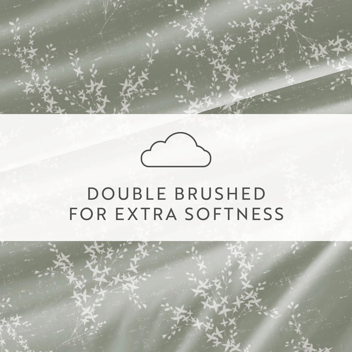 Distressed Willow 4-Piece Patterned Sheet Set