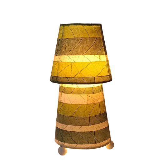 Striped Tapered Table Lamp
