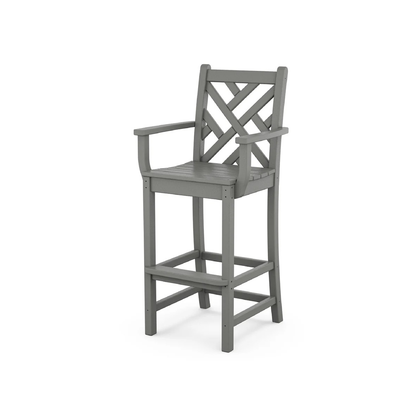 POLYWOOD Chippendale Bar Arm Chair