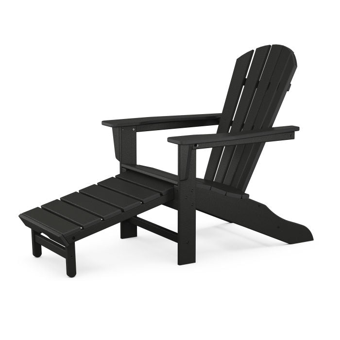 POLYWOOD Palm Coast Ultimate Adirondack with Hideaway Ottoman FREE SHIPPING