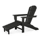POLYWOOD Palm Coast Ultimate Adirondack with Hideaway Ottoman FREE SHIPPING