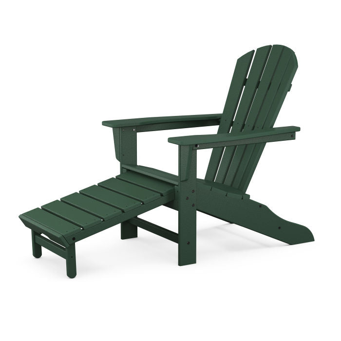 POLYWOOD Palm Coast Ultimate Adirondack with Hideaway Ottoman FREE SHIPPING