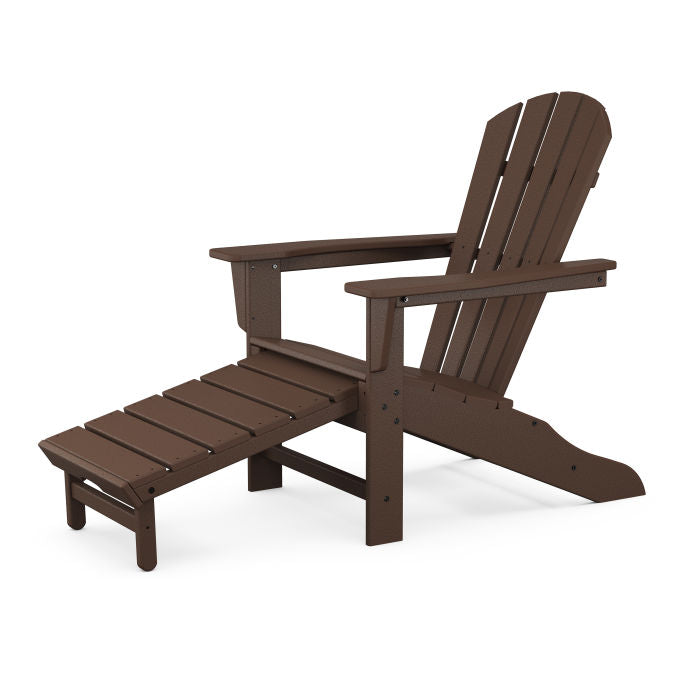 POLYWOOD Palm Coast Ultimate Adirondack with Hideaway Ottoman FREE SHIPPING