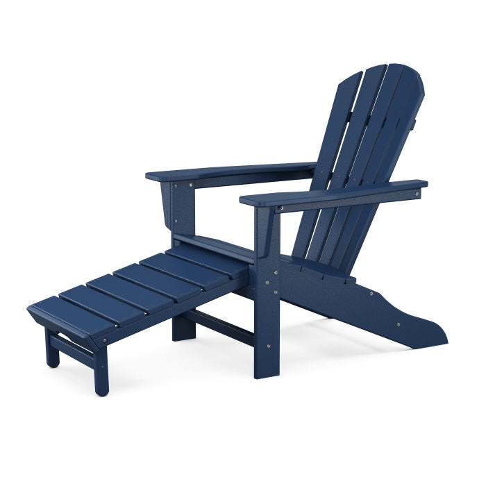 POLYWOOD Palm Coast Ultimate Adirondack with Hideaway Ottoman FREE SHIPPING