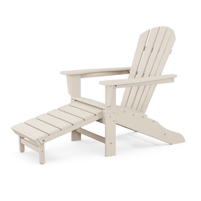 POLYWOOD Palm Coast Ultimate Adirondack with Hideaway Ottoman FREE SHIPPING