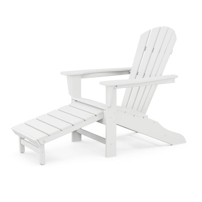 POLYWOOD Palm Coast Ultimate Adirondack with Hideaway Ottoman FREE SHIPPING