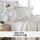 4-Piece 100% Cotton Long Staple Sheet Set
