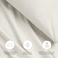 4-Piece 100% Cotton Flannel Sheet Set