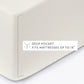 4-Piece 100% Cotton Flannel Sheet Set