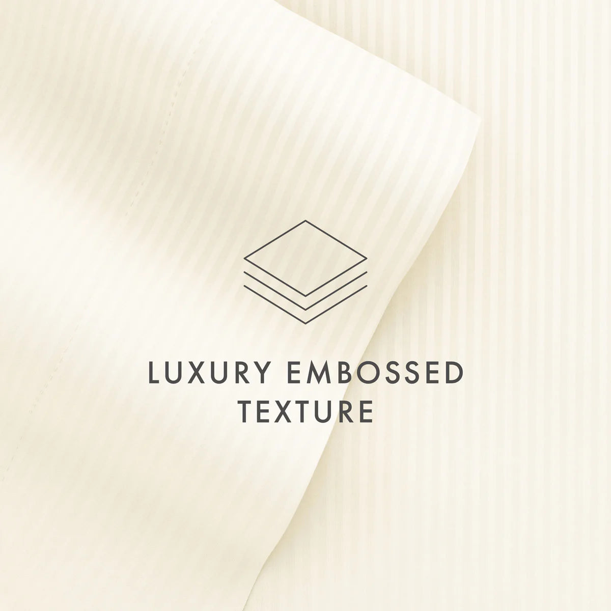 Stripes Embossed 4-Piece Sheet Set