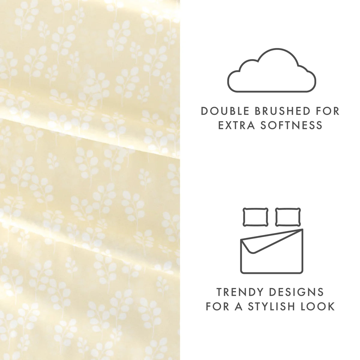 Wheatfield 4-Piece Patterned Sheet Set