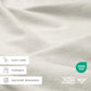 4-Piece 100% Cotton Flannel Sheet Set