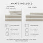 4-Piece 100% Cotton Long Staple Sheet Set