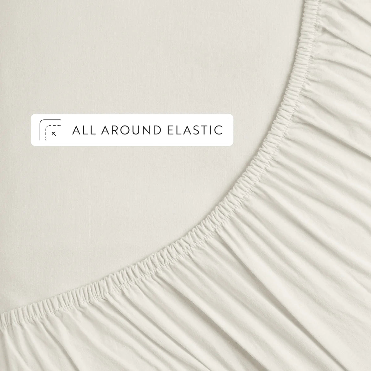 4-Piece 100% Cotton Percale Sheet Set