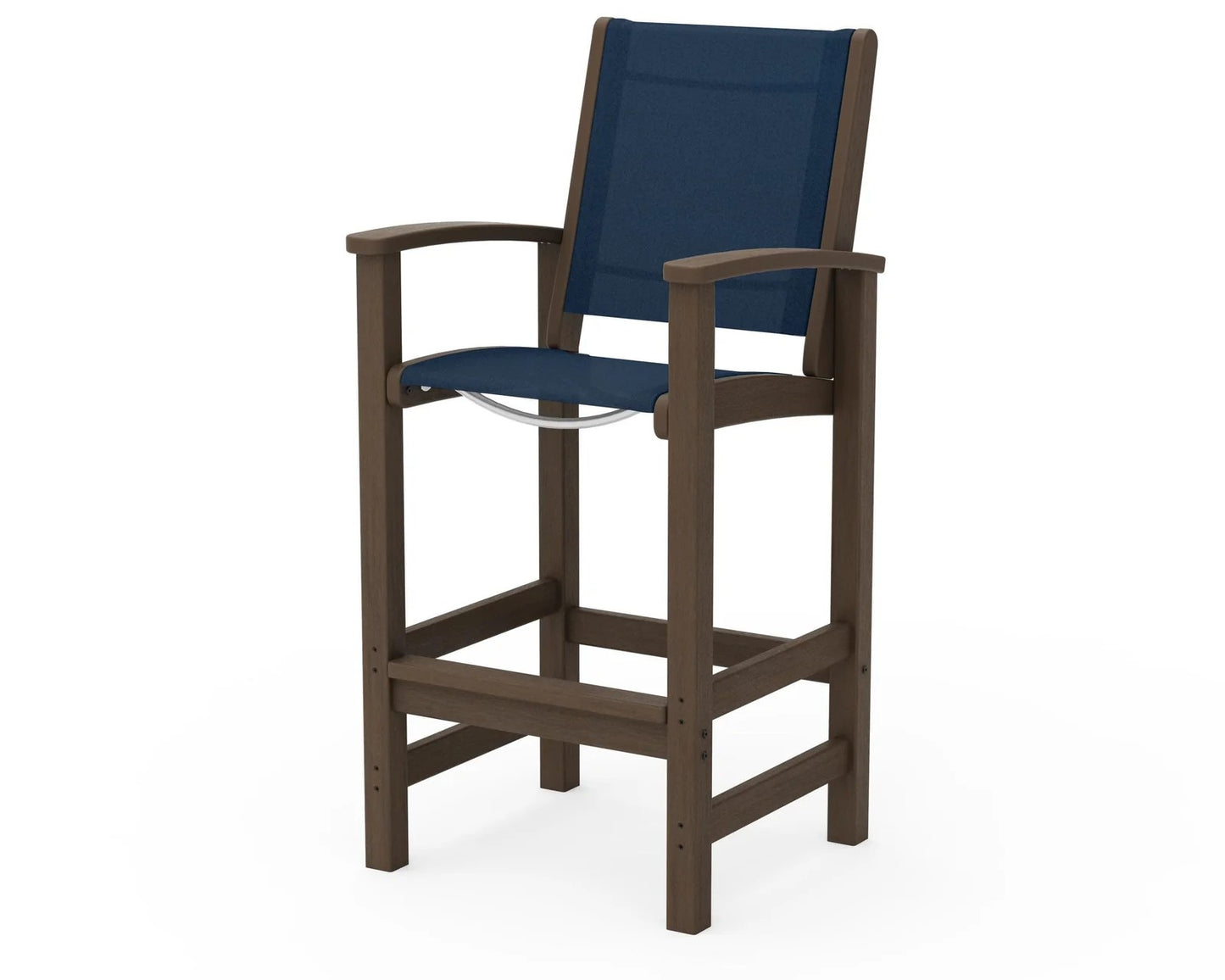 Polywood - Coastal Bar Chair in Vintage Finish - FREE SHIPPING
