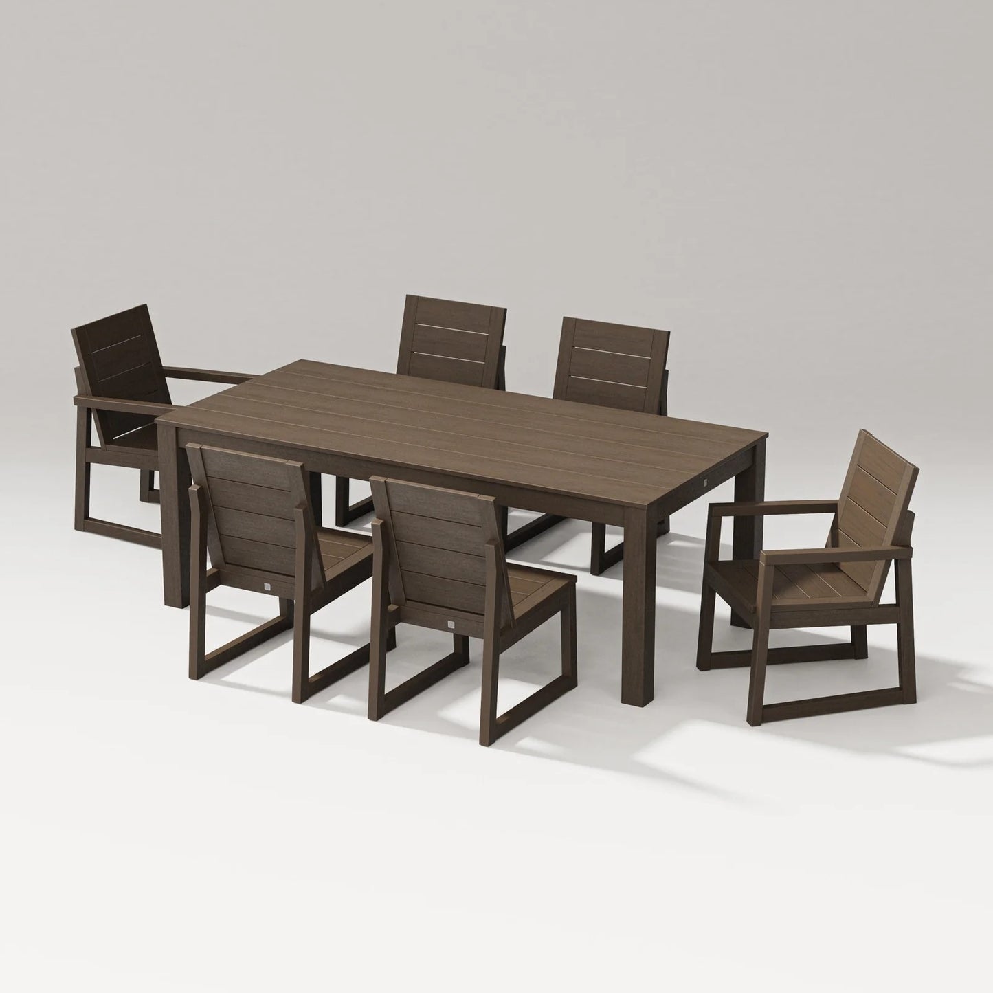 Polywood - Elevate 7-Piece Parsons Table Dining Set - FREE SHIPPING