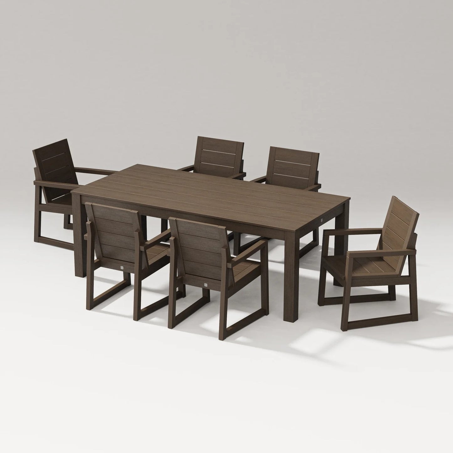 Polywood - Elevate 7-Piece Parsons Table Dining Set - FREE SHIPPING